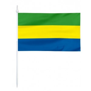 Chorągiewka Gabonu 24x15cm
