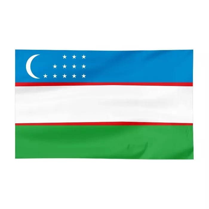 Flaga Uzbekistanu 120x75cm