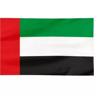 Flaga Zjednoczonych Emiratów Arabskich 100x60cm