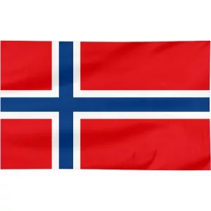 Flaga Norwegii 100x60cm