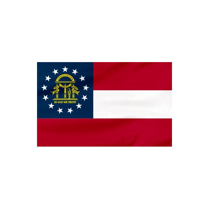 Flaga Stanu Georgia 300x150cm