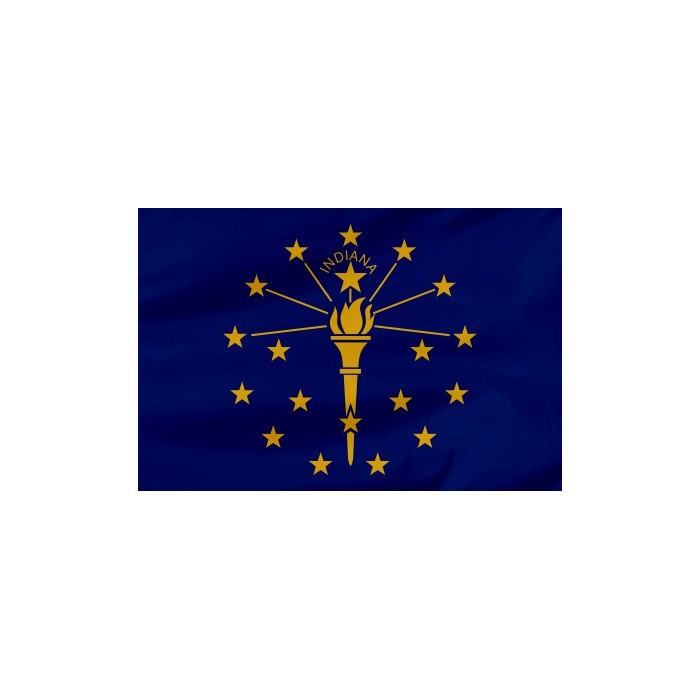 Flaga Stanu Indiana 150x90cm