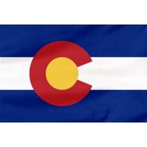 Flaga Stanu Kolorado 150x90cm