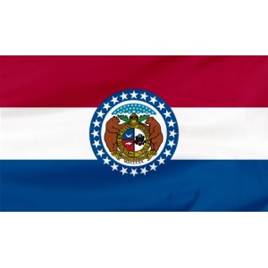 Flaga Stanu Missouri 150x90cm