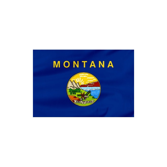 Flaga Stanu Montana 120x75cm