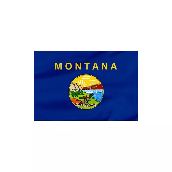 Flaga Stanu Montana 120x75cm