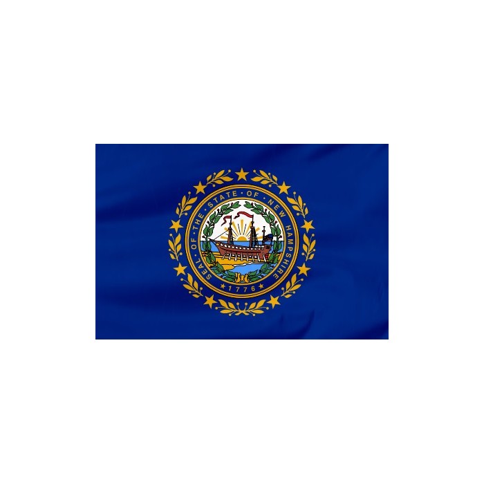 Flaga Stanu New Hampshire 100x60cm
