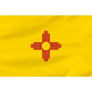 Flaga Stanu Nowy Meksyk 150x90cm