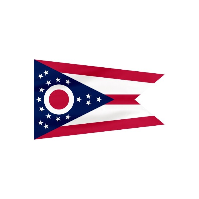 Flaga Stanu Ohio 120x75cm