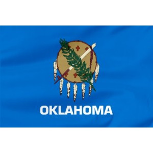 Flaga Stanu Oklahoma 100x60cm