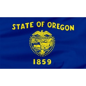 Flaga Stanu Oregon 150x90cm