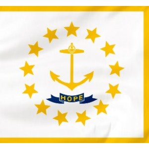 Flaga Stanu Rhode Island 300x150cm