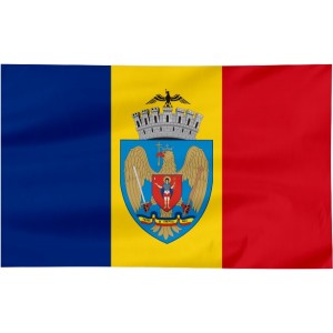 Flaga Bukaresztu 120x75cm