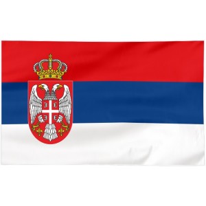 Flaga Serbii 120x75cm