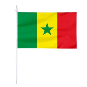 Chorągiewka Senegalu 24x15cm