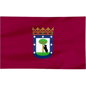 Flaga Madrytu 150x90cm