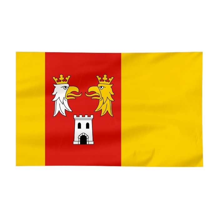 Flaga powiatu Myszkowskiego 300x150cm