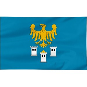 Flaga powiatu Gliwickiego 120x75cm