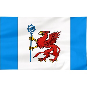 Flaga powiatu Białogardzkiego 300x150cm