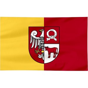 Flaga powiatu Czarnkowsko-trzcianeckiego 300x150cm