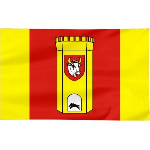 Flaga powiatu Człuchowskiego 300x150cm