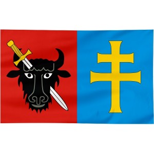 Flaga powiatu Kazimierskiego 150x90cm