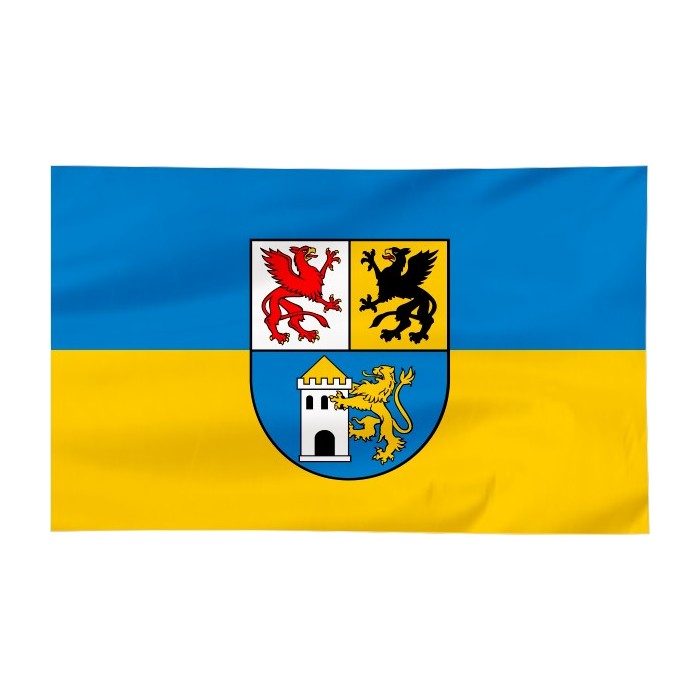 Flaga powiatu Lęborskiego 100x60cm