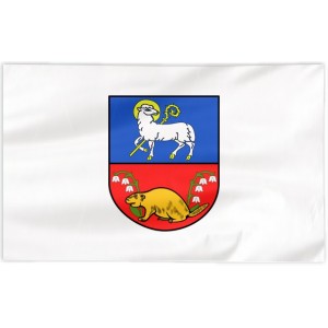 Flaga powiatu Lidzbarskiego 300x150cm