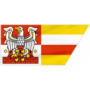 Flaga powiatu Międzychodzkiego 120x75cm