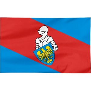 Flaga powiatu Mikołowskiego 300x150cm
