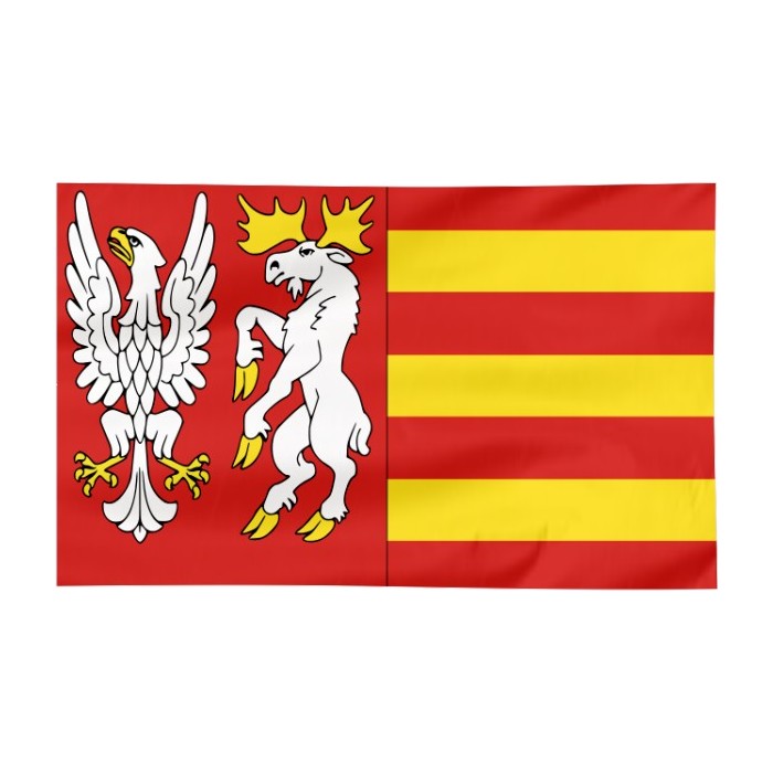 Flaga powiatu Monieckiego 300x150cm