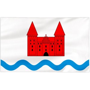 Flaga powiatu Nidzickiego 300x150cm