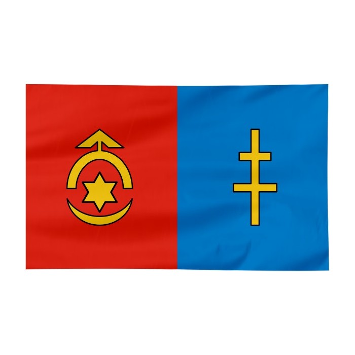 Flaga powiatu Ostrowieckiego 300x150cm