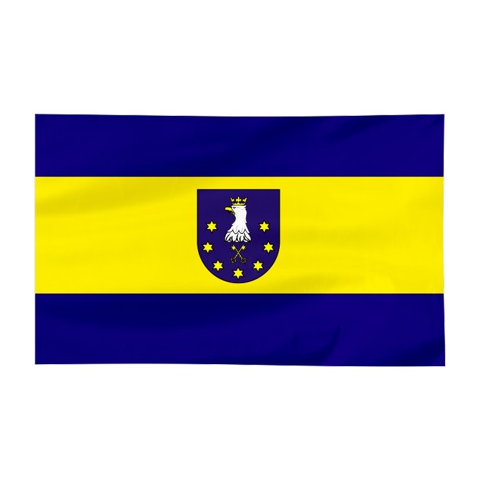 Flaga powiatu Ostrzeszowskiego 150x90cm