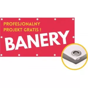 BANER REKLAMOWY PCV frontlit 1m2