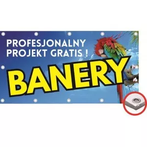 BANER REKLAMOWY PCV ATEST ECO - do szkół, przedszkoli, kina, teatru, galerii, sklepów itp.