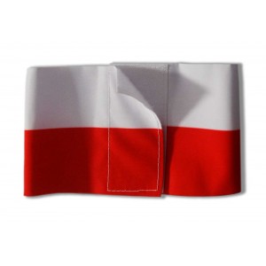 Opaska na ramię biało-czerwona Armia Krajowa AK 44cm