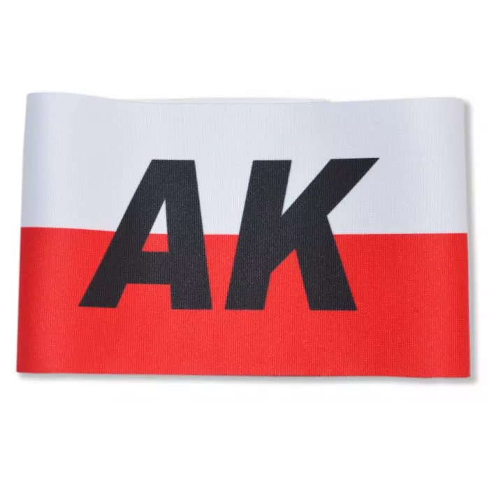 Opaska na ramię biało-czerwona Armia Krajowa AK 44cm