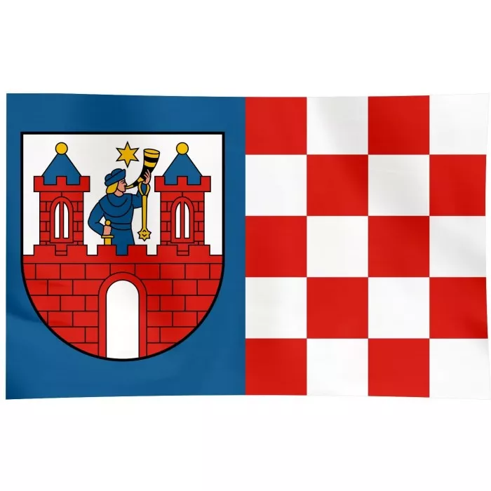 Flaga Kalisza 120x75cm