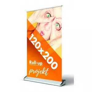 ROLL-UP 120x200cm BLOCKOUT ROLLUP