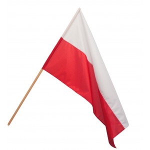 Flaga polski barwy 85x50