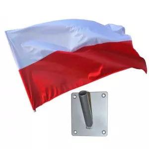 zestaw flaga drzewiec i uchwyt 