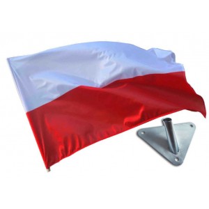 zestaw flaga drzewiec i uchwyt 