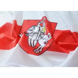 Flaga Białorusi Pogoń historyczna Białoruś opozycja 150x90cm