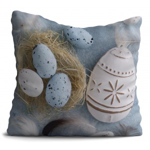 Poduszka 40x40cm Wzór wielkanocny dwustronna
