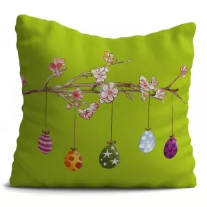 Poduszka 40x40cm Wzór wielkanocny dwustronna